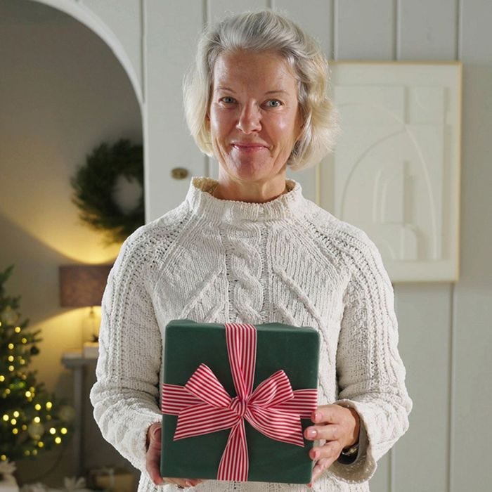 How to wrap Christmas presents with Jane Means