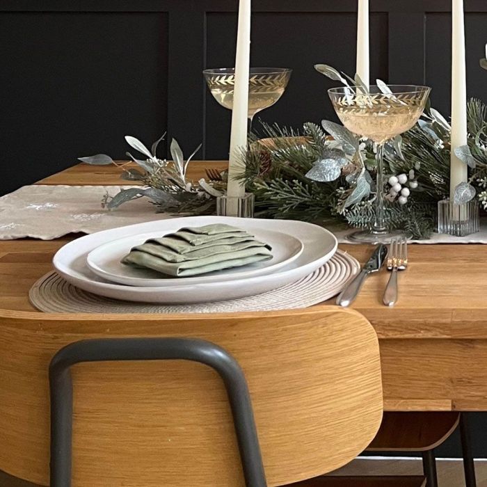 Kate Hickmott’s characterful new build home decorated for Christmas