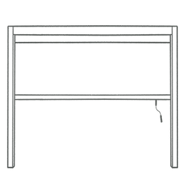 Hampton Four Metre Pull Down Side Wall