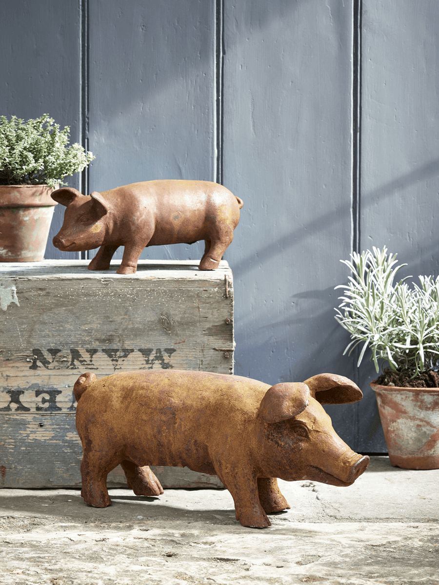 Product photograph of Rusty Pig - Large from Cox and Cox.