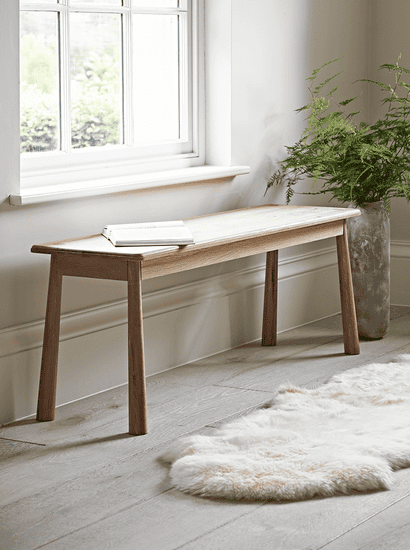 Bergen Oak Bench - Natural