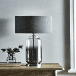 Lustre ombre hot sale glass table lamp
