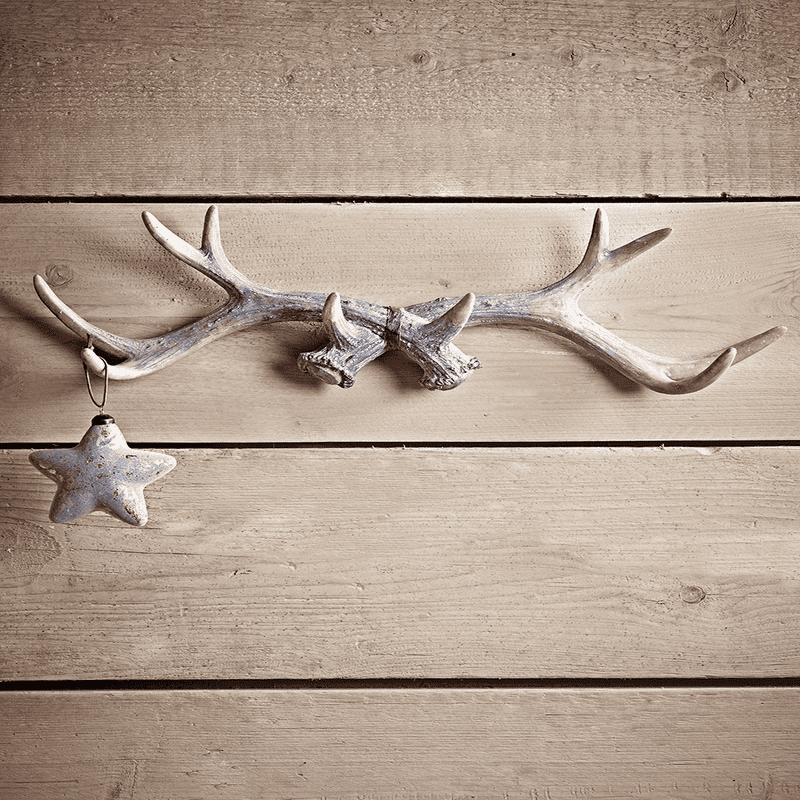Faux Antler Wall Hooks