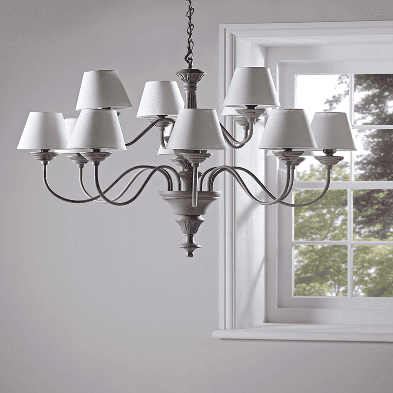 Grey chandelier hot sale