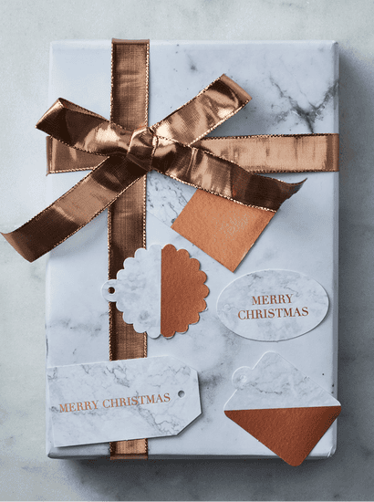 Marble Gift Tags
