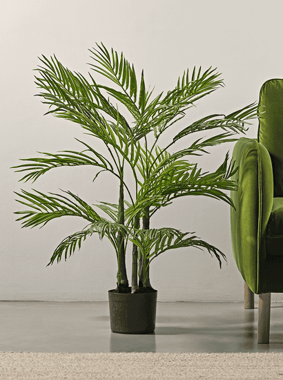 Faux Potted Palm Tree