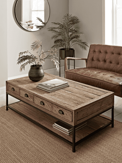 Reclaimed Oak Coffee Table