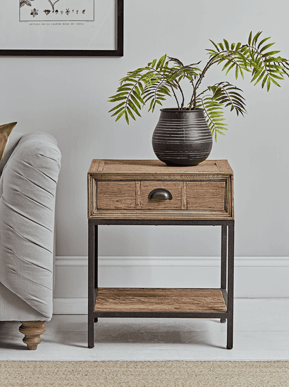 Reclaimed Oak Side Table