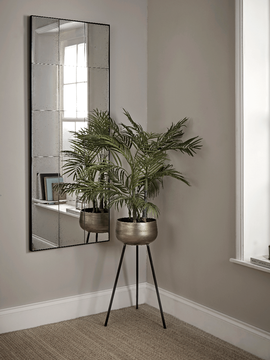 

Aged Glass Full Length Panel Mirror
