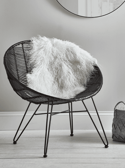 Tibetan Curly Sheepskin - Ivory