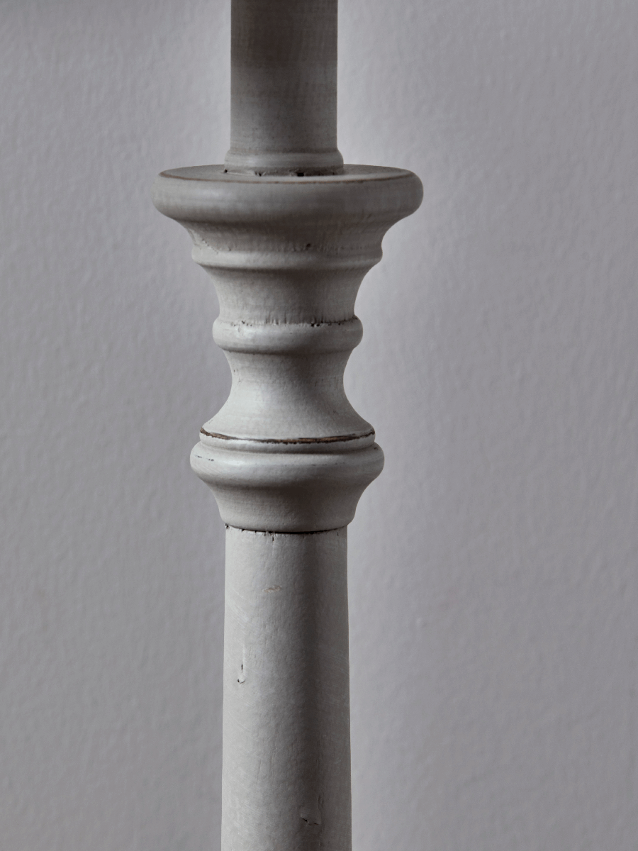 Product photograph of Tall Turned Bedside Lamp from Cox and Cox.