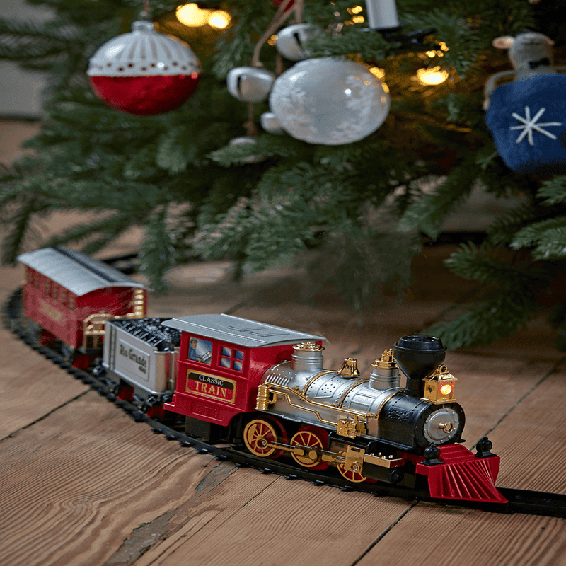 Train set christmas tree new arrivals