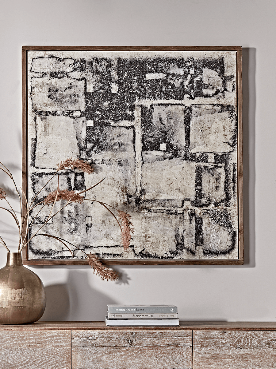 

Monochrome Wood Framed Canvas