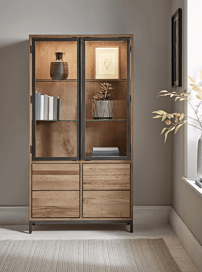Burnt Oak Cabinet