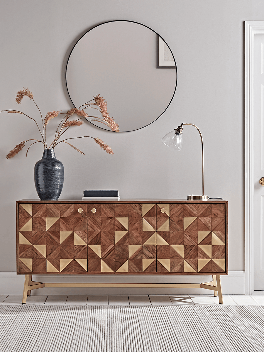 

Geometric Inlay Sideboard