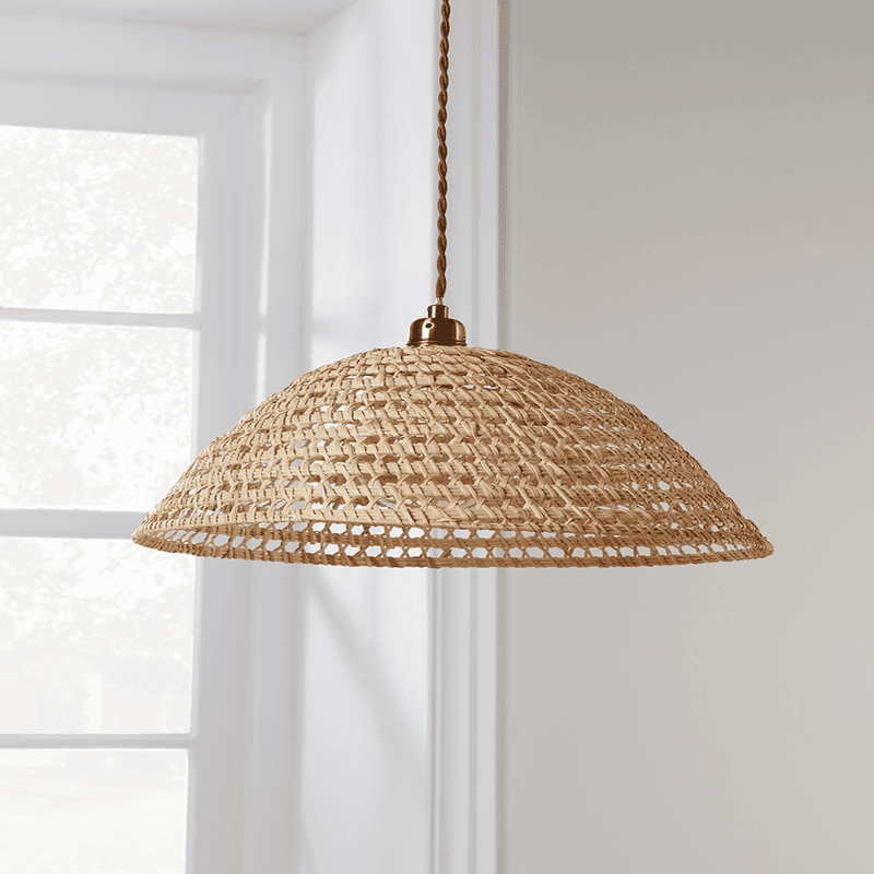 Cox and cox rattan lampshade discount