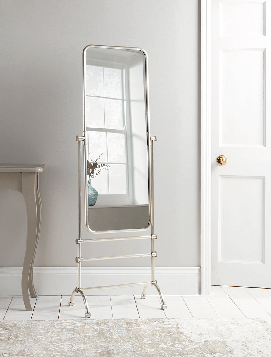 

French Floor Standing Mirror