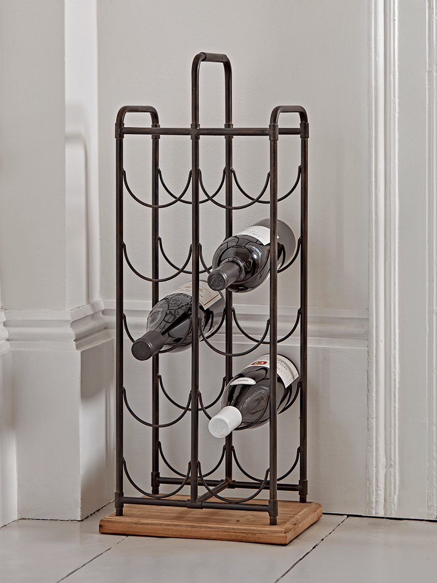 

Rustic Wine Rack