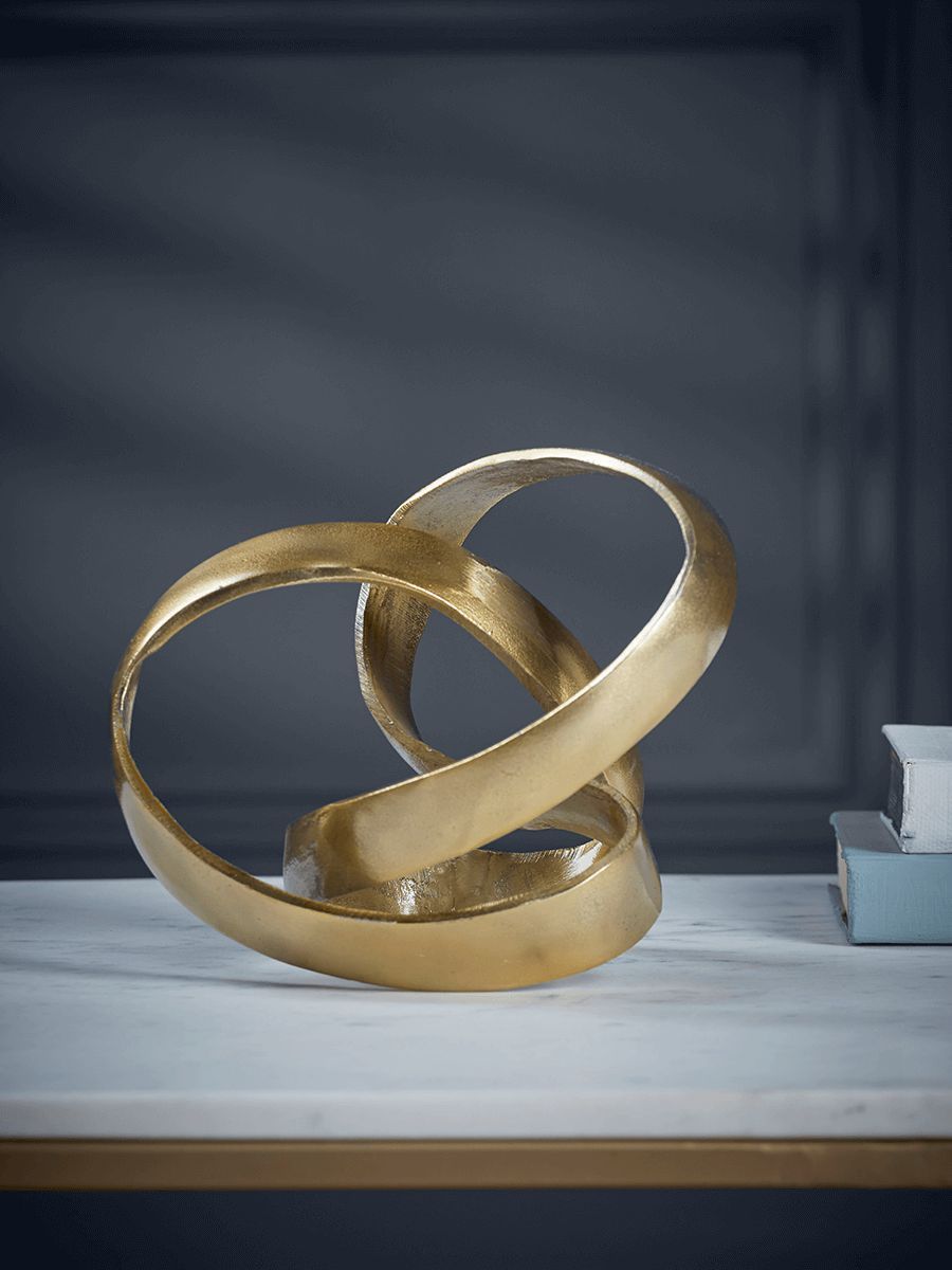 

Brass Deco Knot