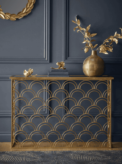 Slim Arch Console Table