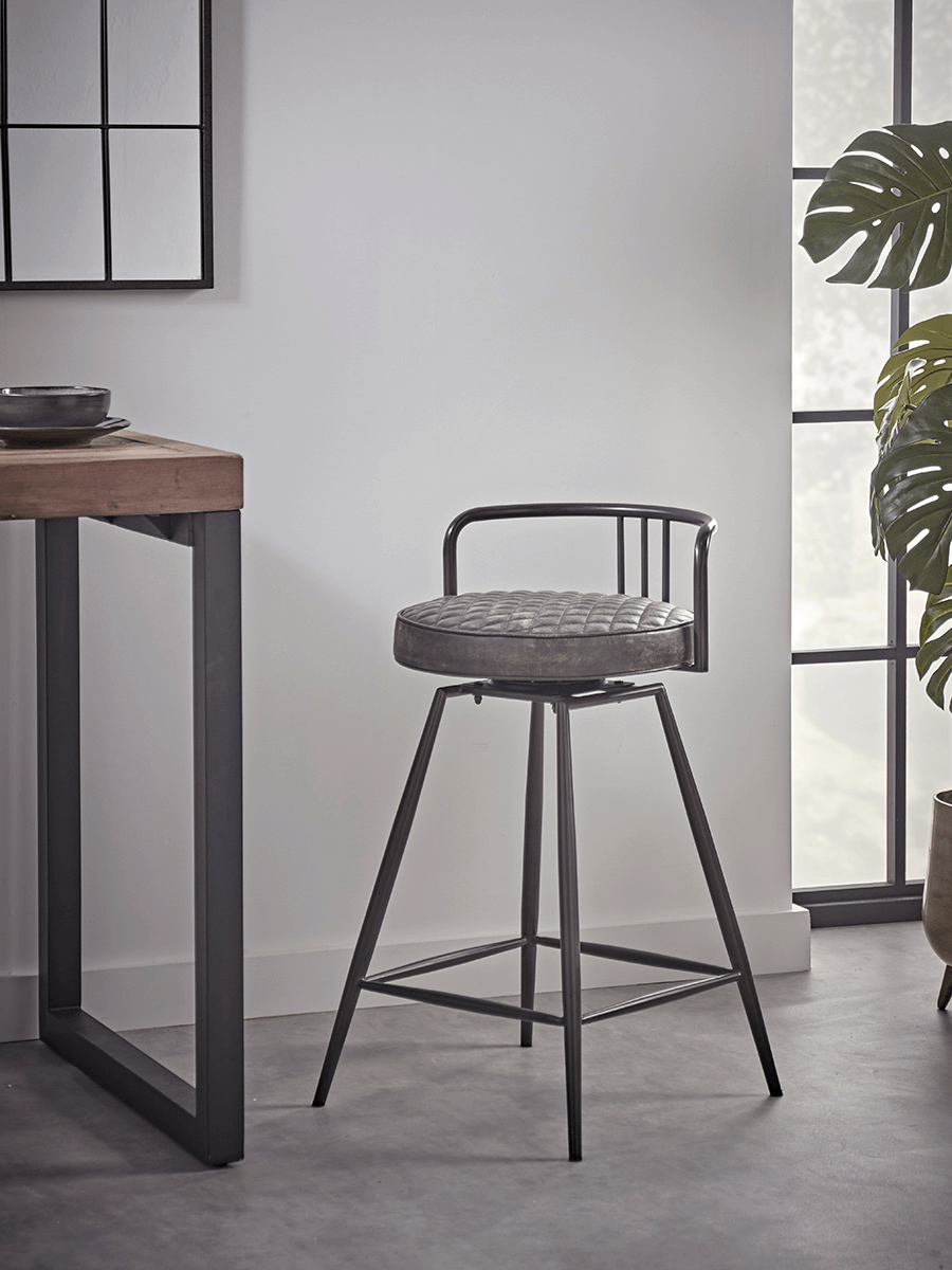 

Kew Counter Stool - Grey