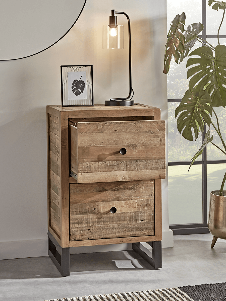 Product photograph of Loft Storage Cabinet from Cox and Cox.