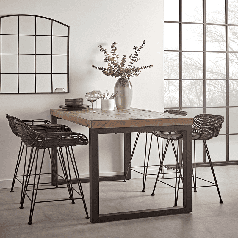 Counter shop height dinette