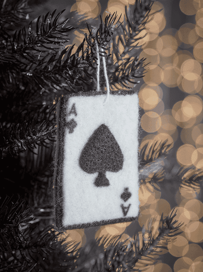Four Felt Ace of Spades