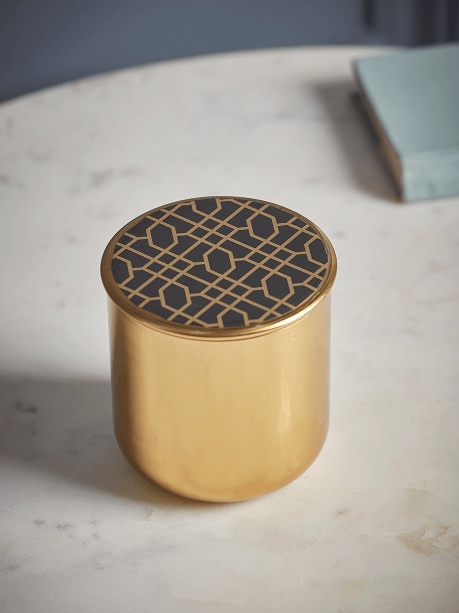 

Geometric Storage Pot