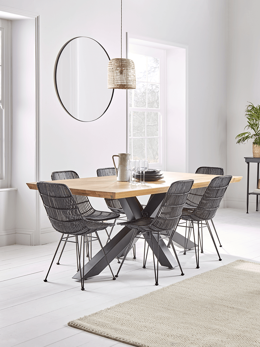 

NEW Hoxton Oak Dining Table - Large