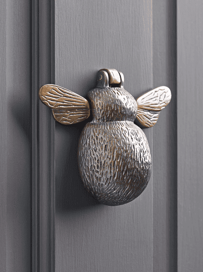 Bumble Bee Door Knocker - Antique Bronze