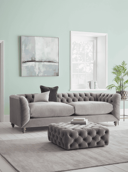 Dora Buttoned Sofa