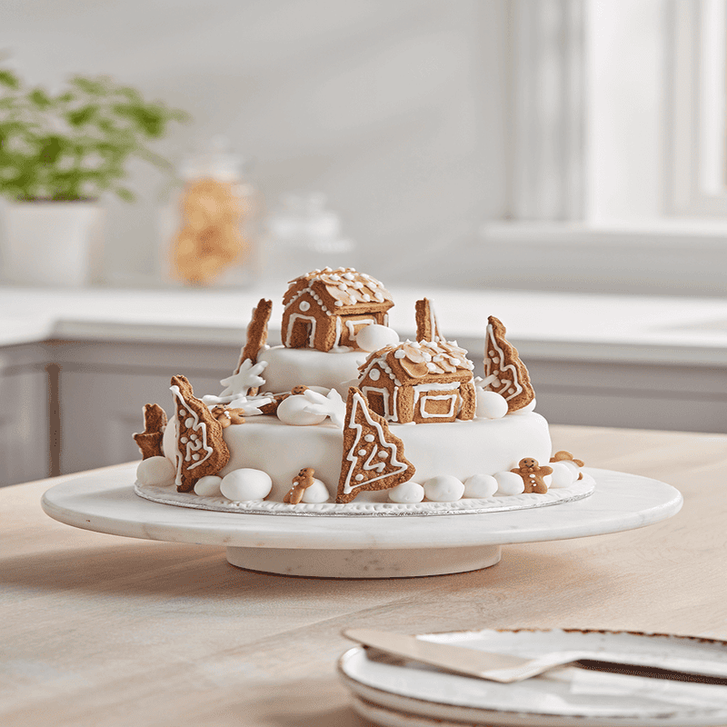 Marble cake plate outlet