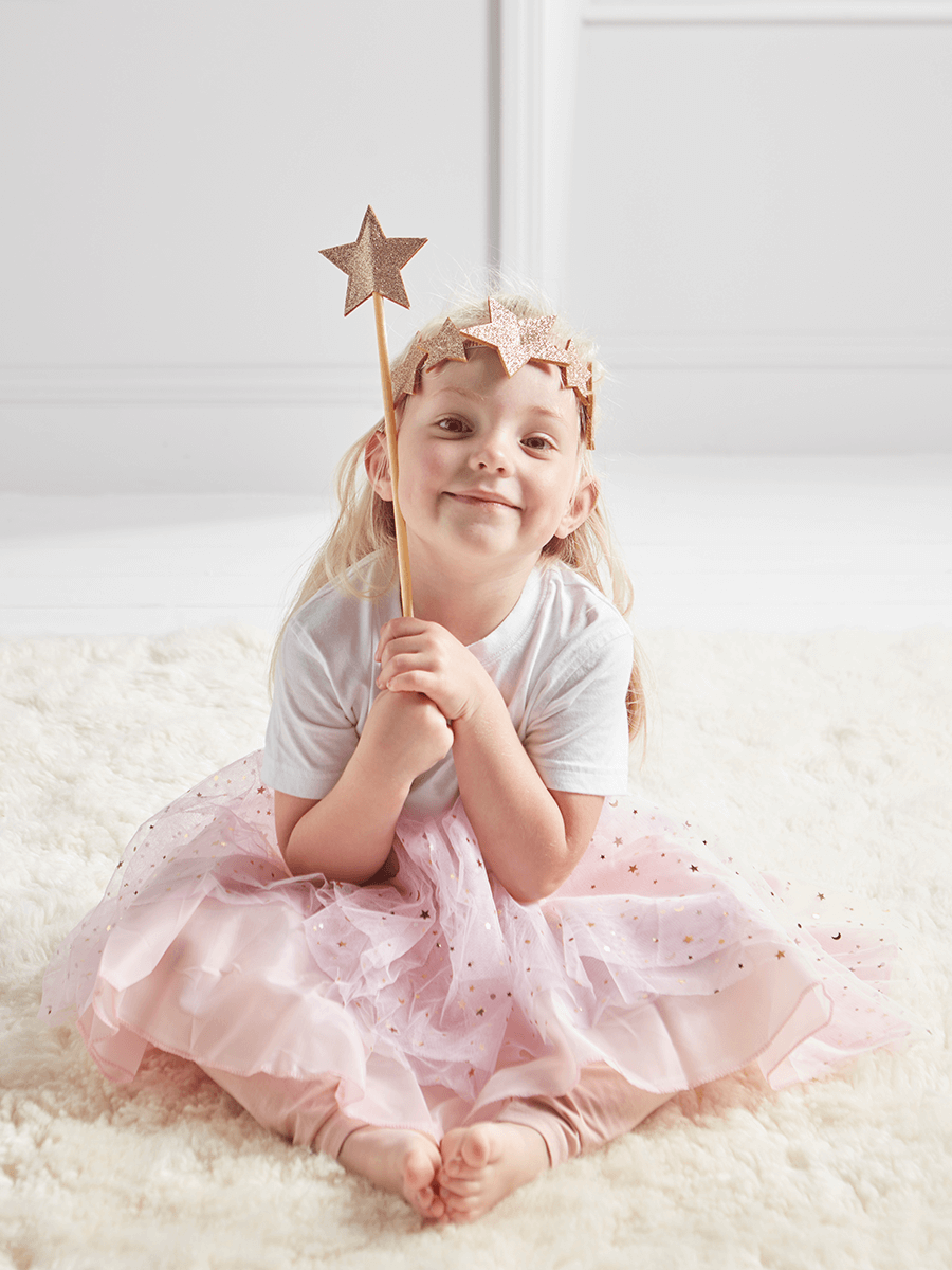 

NEW Glittered Star Wand
