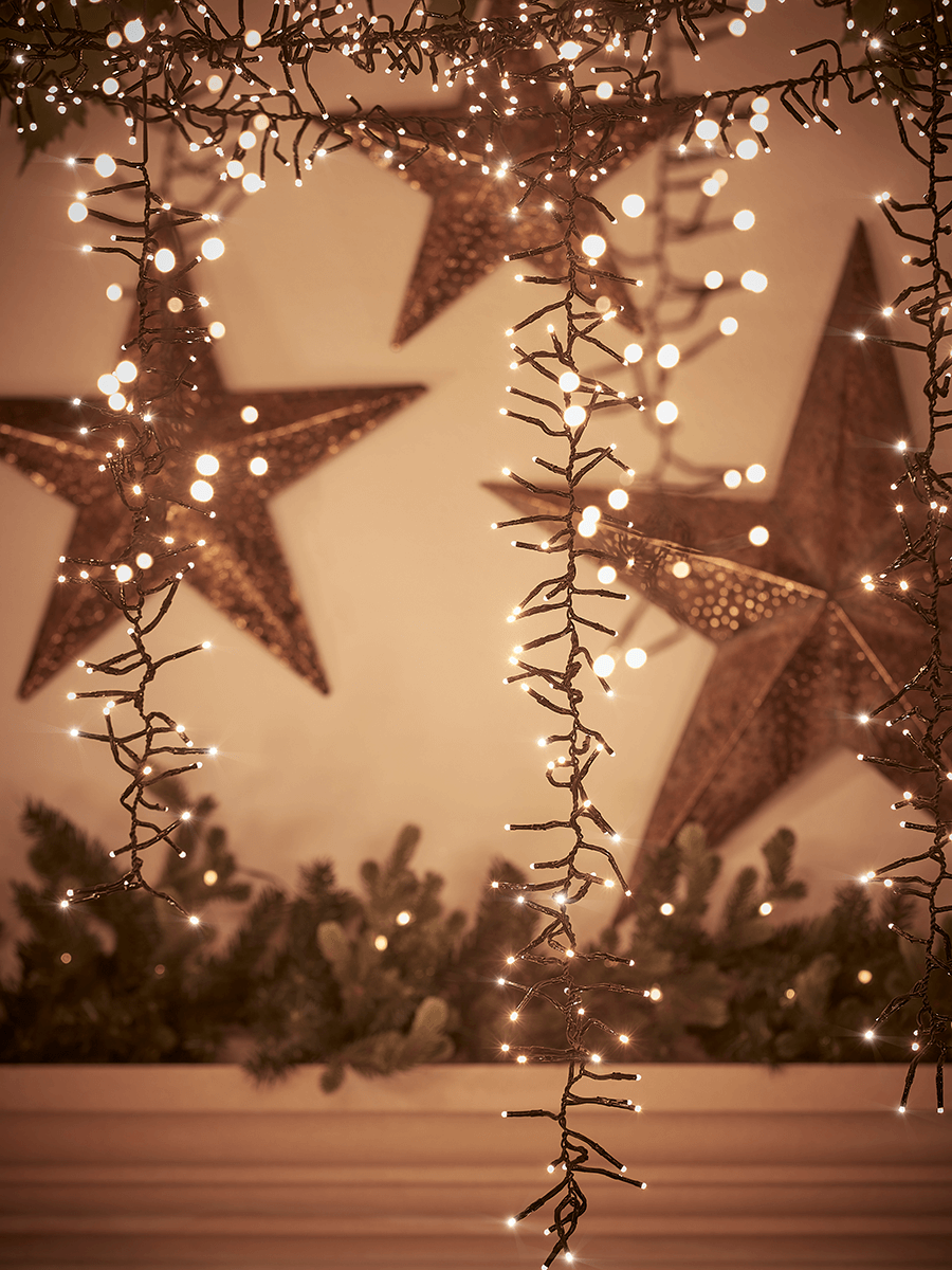 Product photograph of Magical Outdoor Hanging Vine Lights from Cox and Cox.
