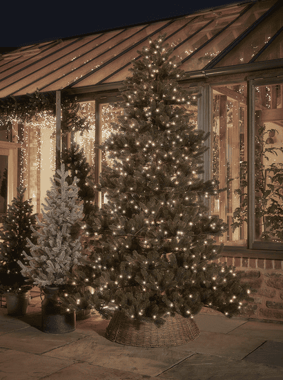 Indoor Outdoor Fabulous Pre-Lit Pine Tree