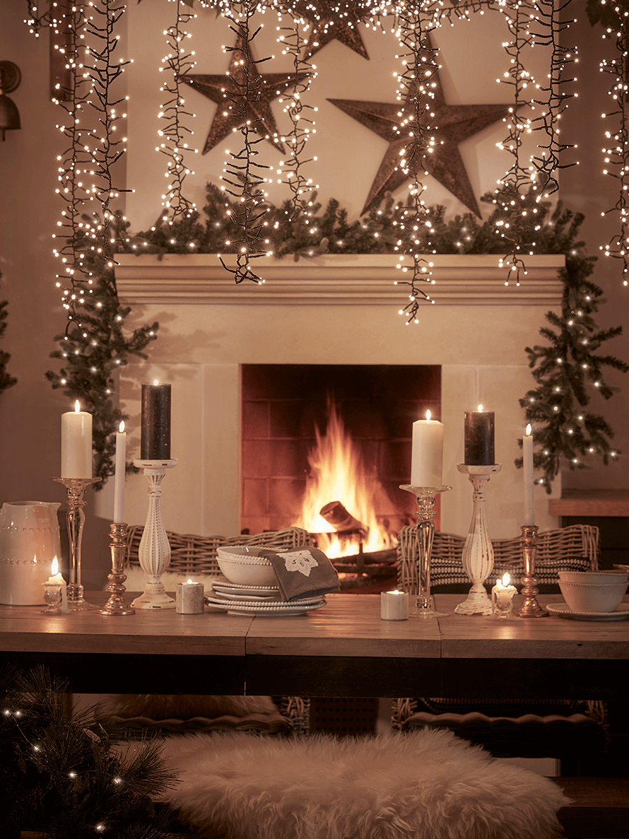 Product photograph of Magical Outdoor Hanging Vine Lights from Cox and Cox.