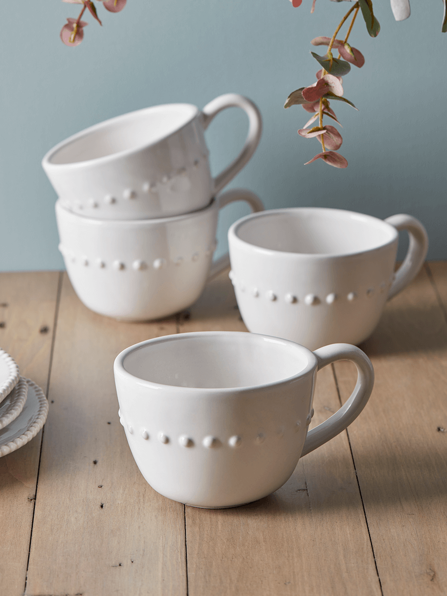 Product photograph of Four Ada Mugs from Cox and Cox.