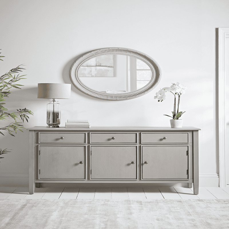 White and grey clearance sideboard