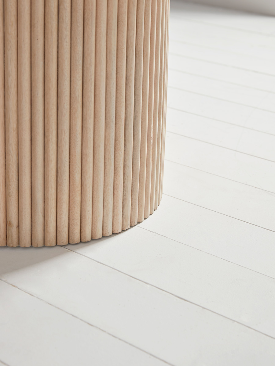 Product photograph of Freja Dining Table - Round from Cox and Cox.