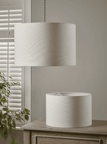 White Linen Shade