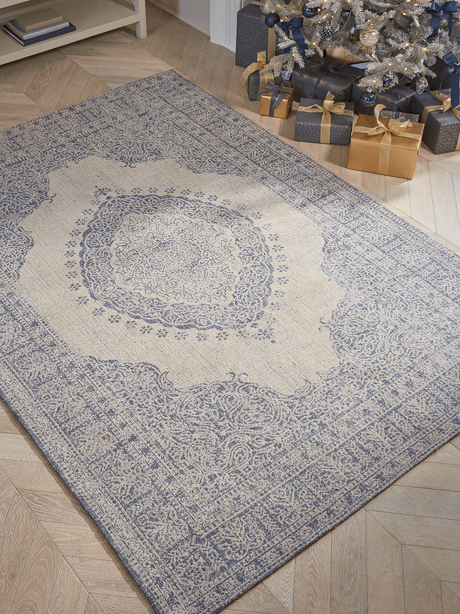 Product photograph of Khair Rug from Cox and Cox.