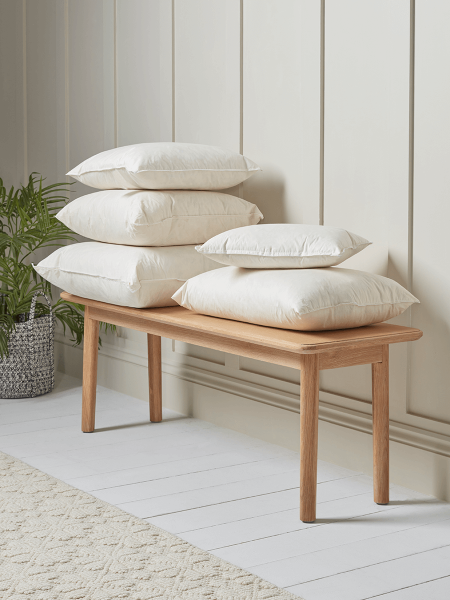 Product photograph of Duck Feather Cushion Pad - 40 X 60cm from Cox and Cox.