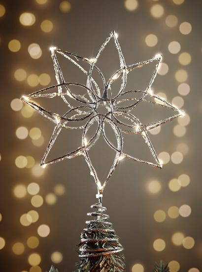Elegant Light Up Tree Topper
