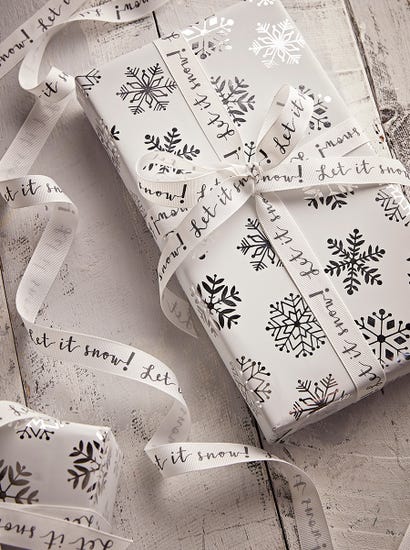 Let It Snow Ribbon