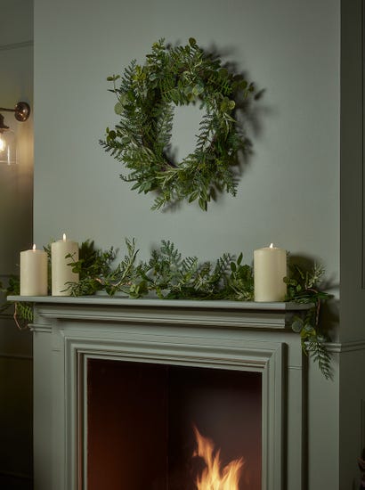 Fern & Eucalyptus Wreath