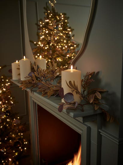 Golden Eucalyptus Garland