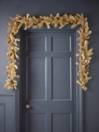 Golden Alaskan Fir Garland