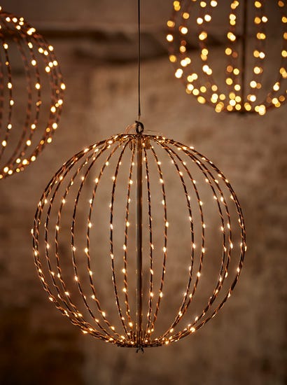 Light Up Hanging Sphere