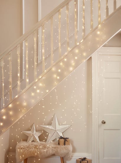 Naked Wire Curtain Lights